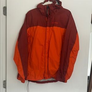 Marmot Orange and Rust Quarry Jacket